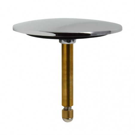 Kopie van Clapet recouvrant pour vidage baignoire, diamètre 70 mm, inox