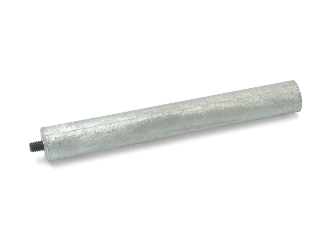 Magnesiumanode 21.3x230mm, M8 draad.