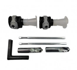 Fixing kit for wall-hung toilet bowl AVENTO and SOLID by VILLEROY & BOCH. 92121400