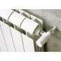 Aluminium gietijzeren radiator 2268W centrale verwarming 14 elementen KLASS 800 wit