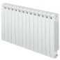Radiatore in alluminio e ghisa 2268W riscaldamento centrale 14 elementi KLASS 800 bianco