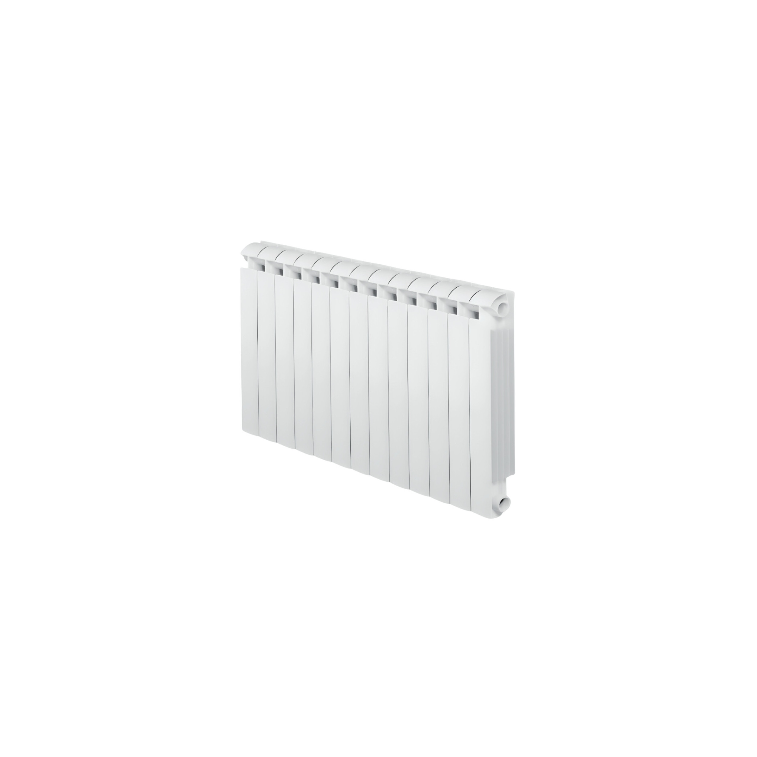 2016W KLASS 800 white 13-element cast aluminium central heating radiator