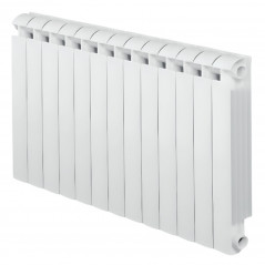 Heizkörper aus Aluminium und Gusseisen 2016W Zentralheizung 13 Elemente KLASS 800 weiß GLOBAL 13xKLASS800B - Bild 1/6