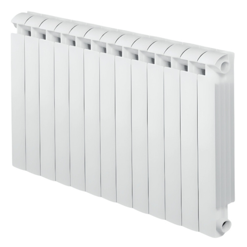 Aluminium gietijzeren radiator 2016W centrale verwarming 13 elementen KLASS 800 wit Aluminium gietijzeren radiator 2016W centrale verwarming 13 elementen KLASS 800 wit