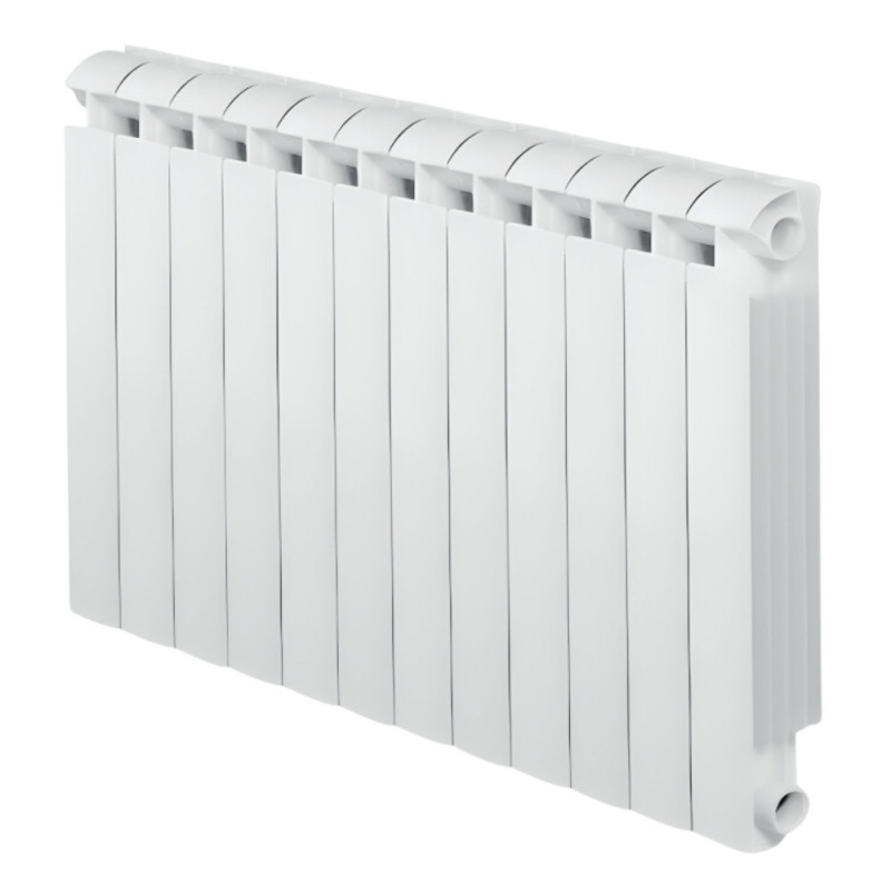 Aluminium gietijzeren radiator 1944W centrale verwarming 12 elementen KLASS 800 wit Aluminium gietijzeren radiator 1944W centrale verwarming 12 elementen KLASS 800 wit