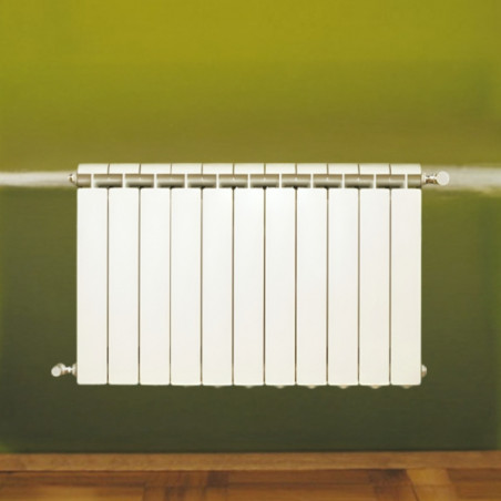 Radiador de fundición de aluminio 1782W calefacción central 11 elementos KLASS 800 blanco GLOBAL 11xKLASS800B - Imagen 4/6