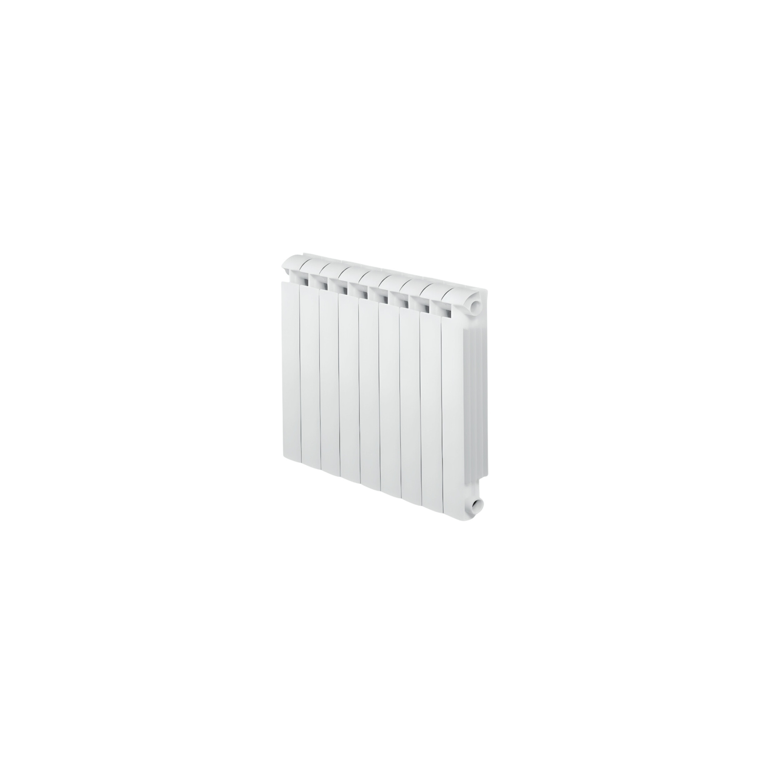 Heizkörper aus Aluminiumguss 1458W Zentralheizung 9 Elemente KLASS 800 weiß GLOBAL 9xKLASS800B - Bild 1/6