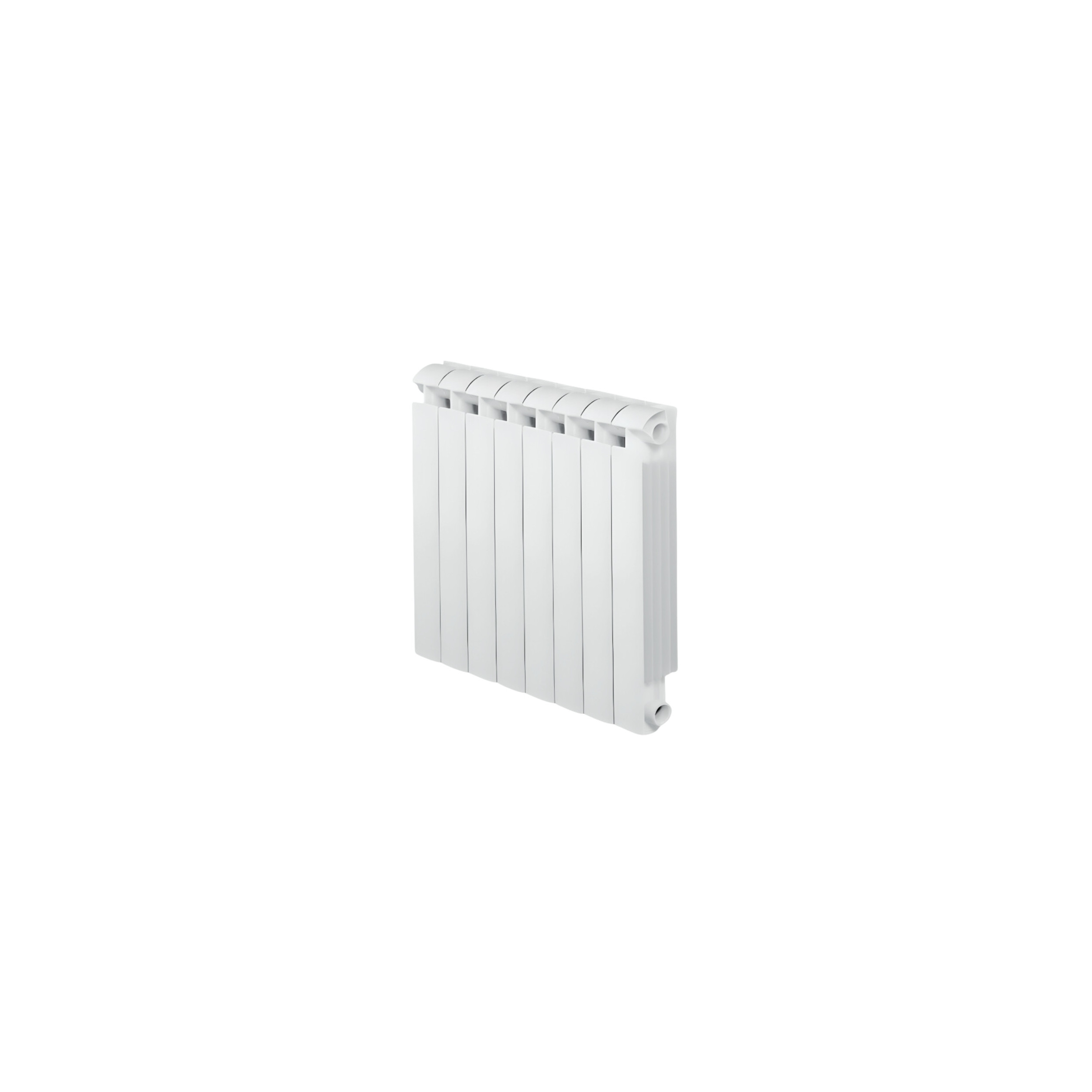 Radiator gietaluminium 1296W centrale verwarming 8 elementen KLASS 800 wit GLOBAL 8xKLASS800B - Afbeelding 1/6