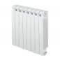 Aluminium gietradiator 1296W centrale verwarming 8 elementen KLASS 800 wit