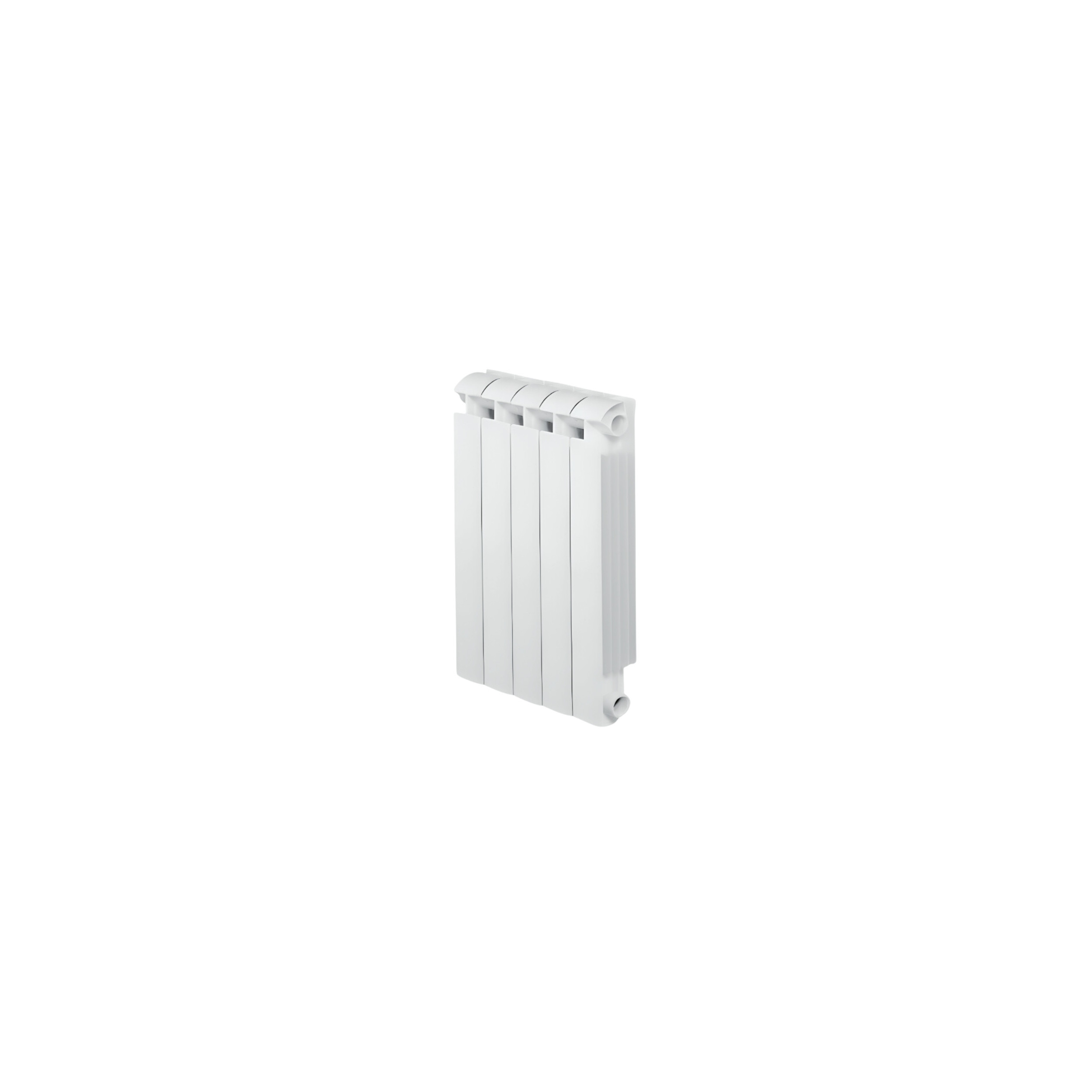 Radiador de hierro fundido de aluminio 810W calefacción central 5 elementos KLASS 800 blanco GLOBAL 5xKLASS800B - Imagen 1/6