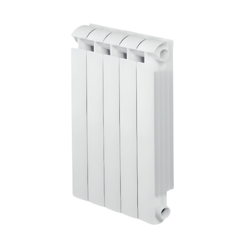 Radiador de fundición de aluminio 810W calefacción central 5 elementos KLASS 800 blanco