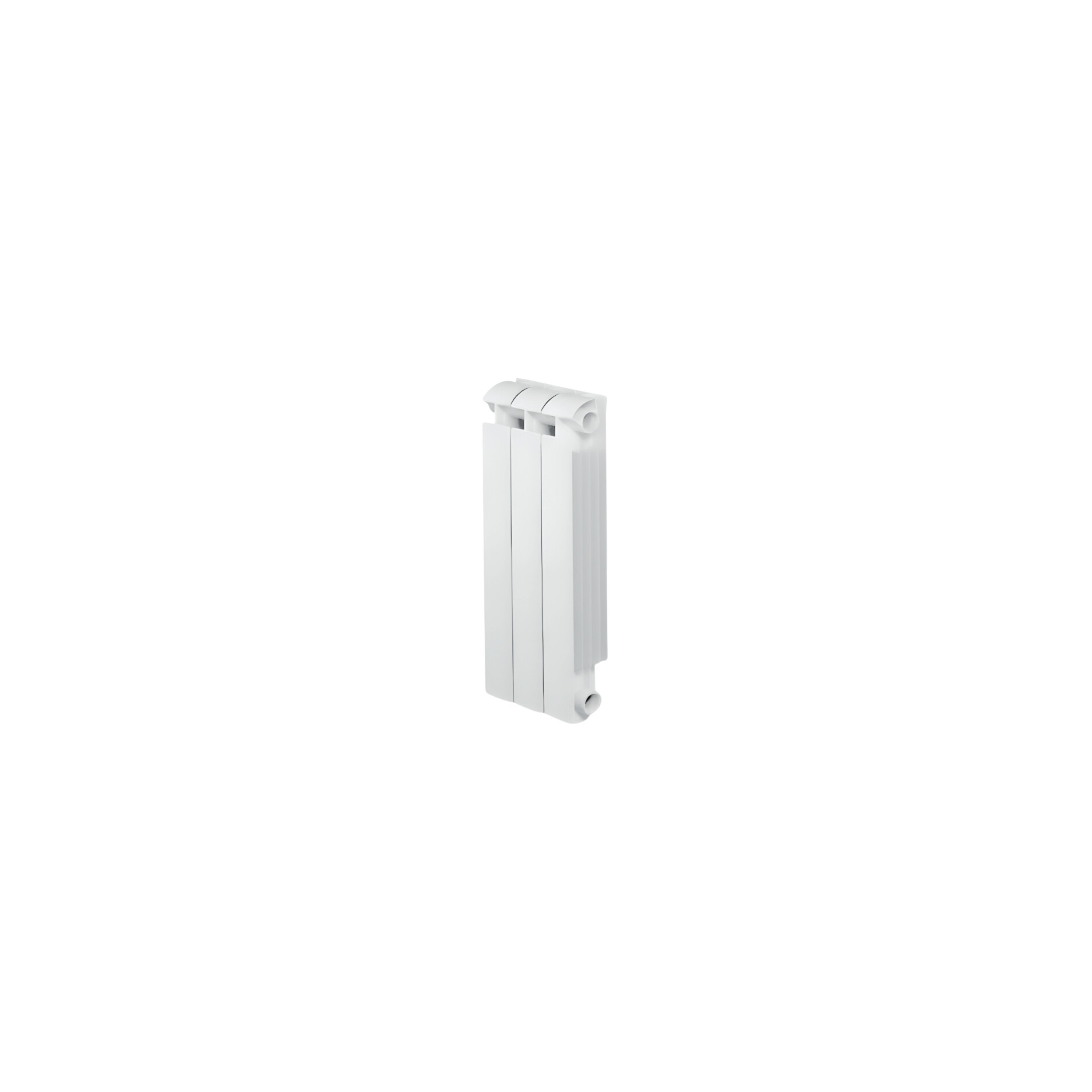 Radiatore in ghisa alluminio 486W riscaldamento centrale 3 elementi KLASS 800 bianco GLOBAL 3xKLASS800B - Immagine 1/6