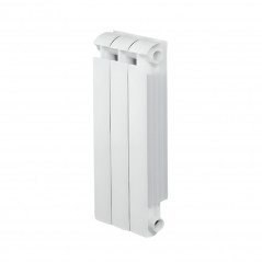 Radiatore in ghisa alluminio 486W riscaldamento centrale 3 elementi KLASS 800 bianco GLOBAL 3xKLASS800B - Immagine 1/6