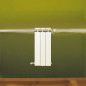 Radiador de aluminio fundido 486W calefacción central 3 elementos KLASS 800 blanco Radiador de aluminio fundido 486W calefacción central 3 elementos KLASS 800 blanco