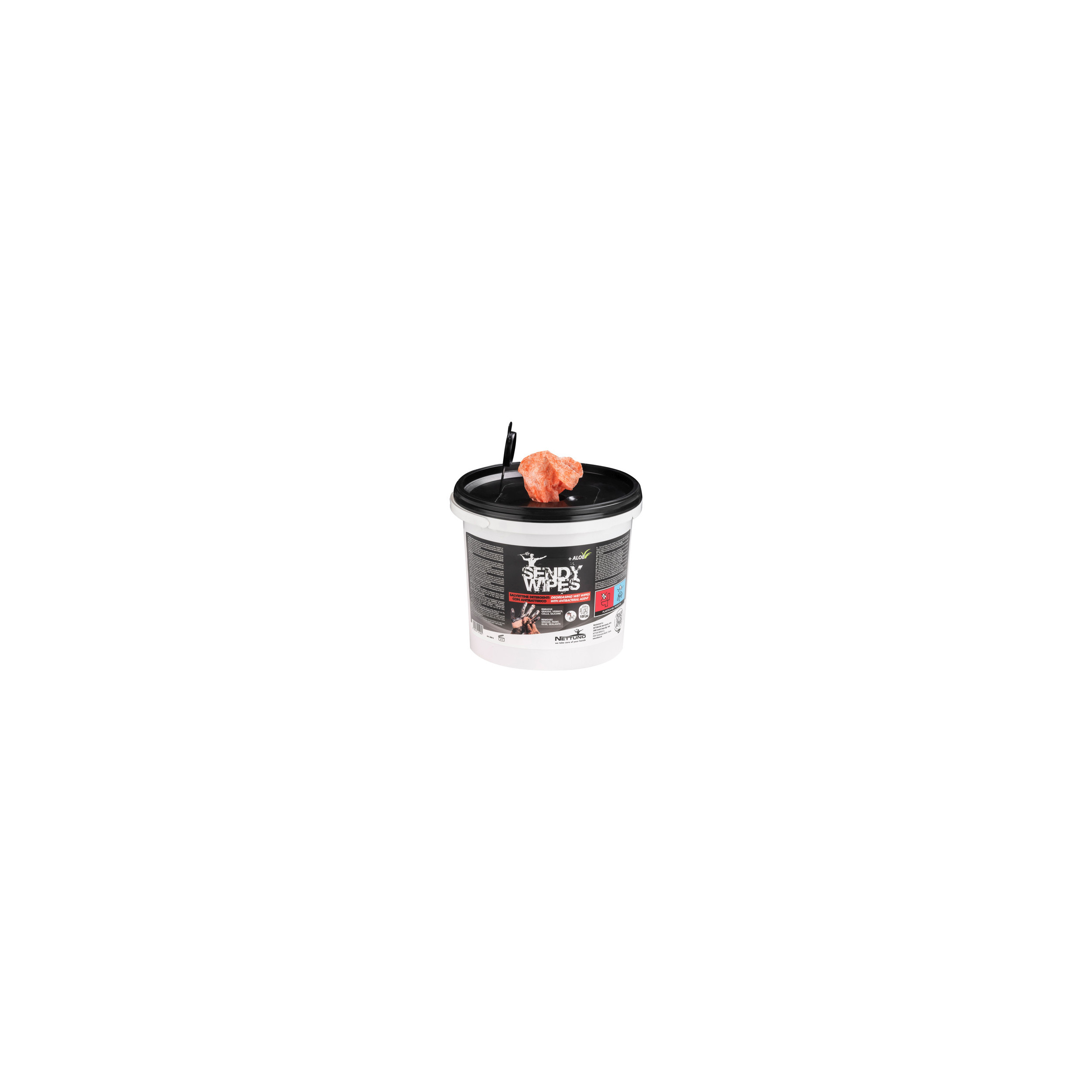 Sceau 100 lingettes nettoyantes 26x27 cm