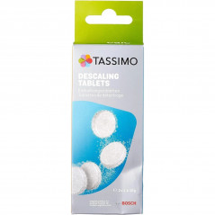 Descaling tablets for TASSIMO coffee makers, 4 tablets.