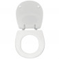 Toilet seat equivalent to ALLIA Prima, Prima 1, white Toilet seat equivalent to ALLIA Prima, Prima 1, white
