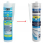 Silicona de sellado sanitario transparente pro Gebsicone W2 cartucho, 310 ml Silicona de sellado sanitario transparente pro Gebsicone W2 cartucho, 310 ml