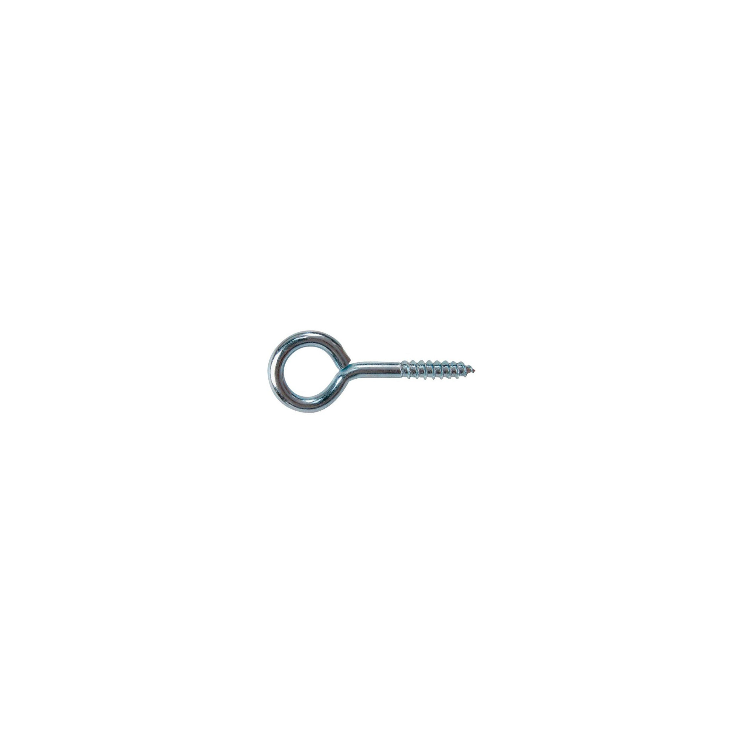 Zinc-plated steel screw terminal, diameter 6mm, length 60mm, set of two.