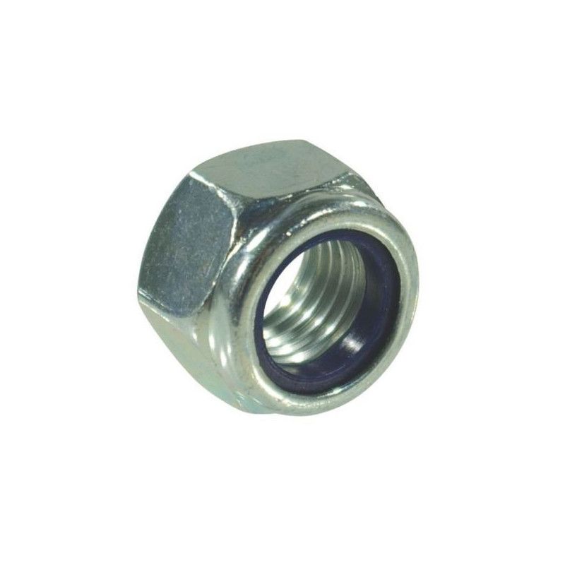 Zelfborgende moer, diameter 6mm, 15 stuks.