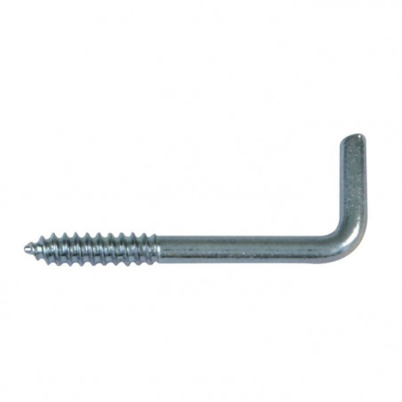 Cerniera a vite in acciaio zincato, diametro 3.5mm, lunghezza 30 mm, 9 pezzi.