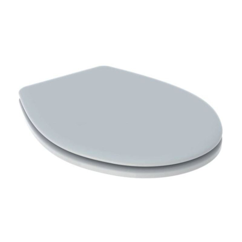Toiletbril Geberit Bastia rond wit standaard sluiting, 155 mm