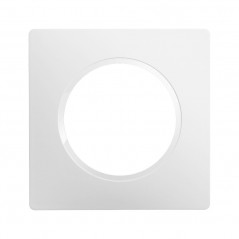 Placa Casual Evolution de 1 vía, blanco puro.