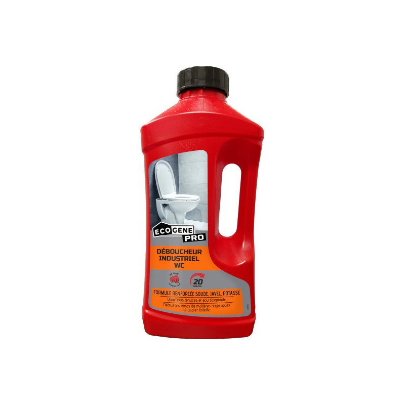 ECOGENE pro 1L industriële toiletontstopper.