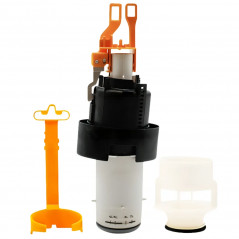 Mécanisme de chasse double débit réservoir WC encastré Regiplast RÉGIPLAST 101756 - Image 1/2