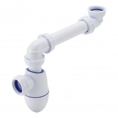 Easyphon washbasin siphon with rear connection, BMT02