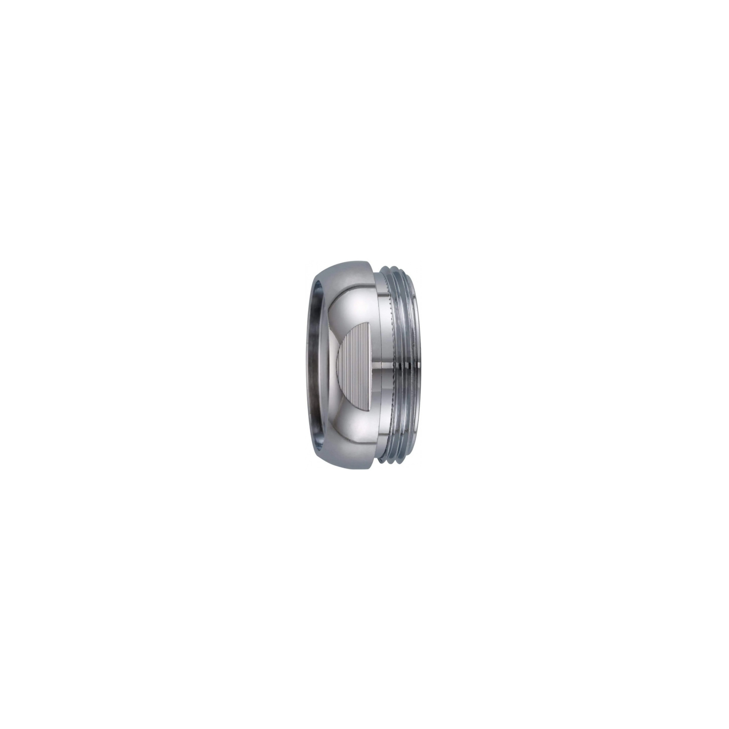 Riduzione femmina in ottone cromato 22x100, maschio 12x17
