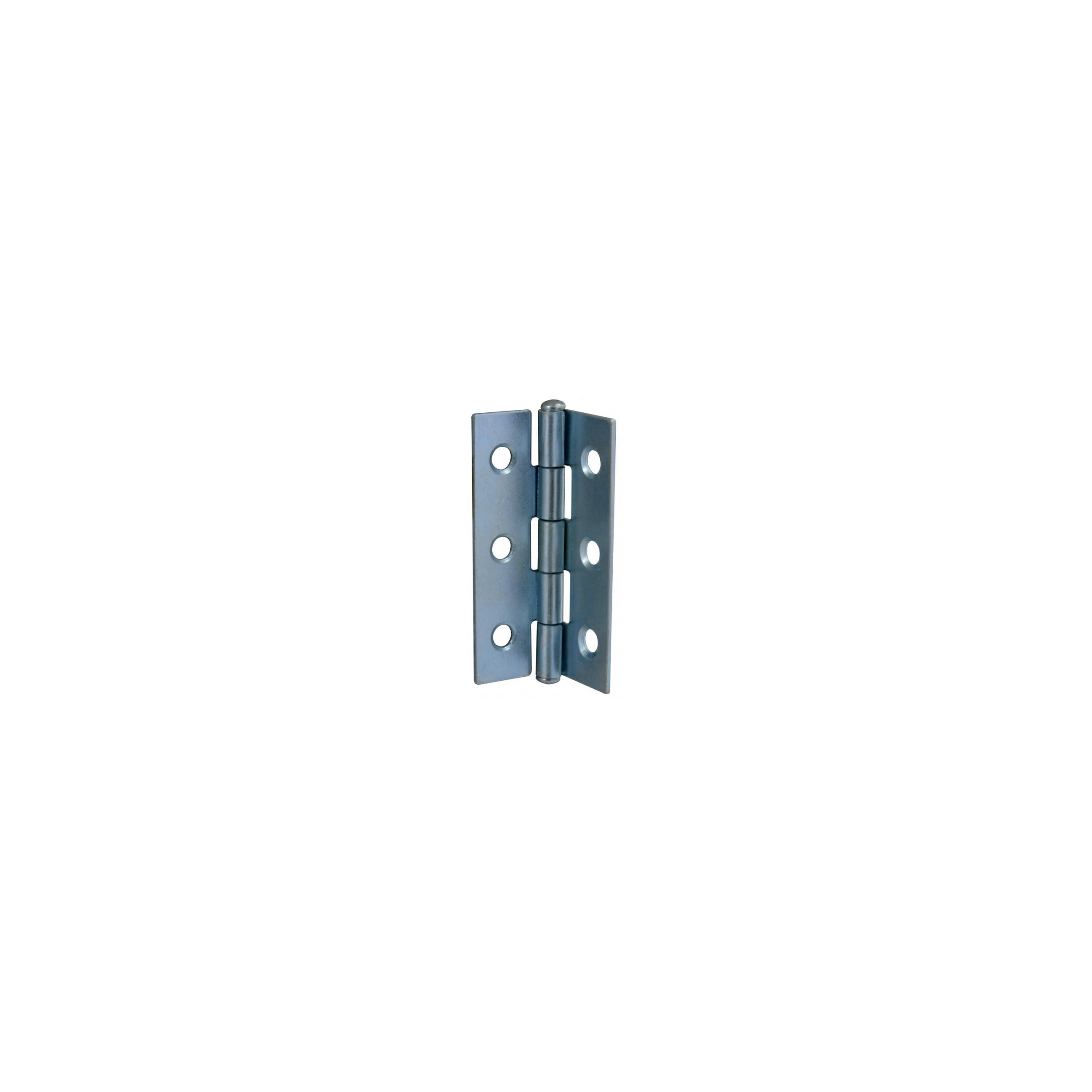 Rectangular hinge with 3 mm holes, W30 H50 mm