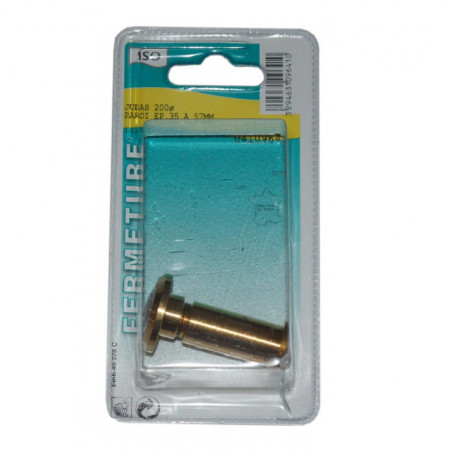 Spioncini in ottone lucido, da 35 a 57 mm