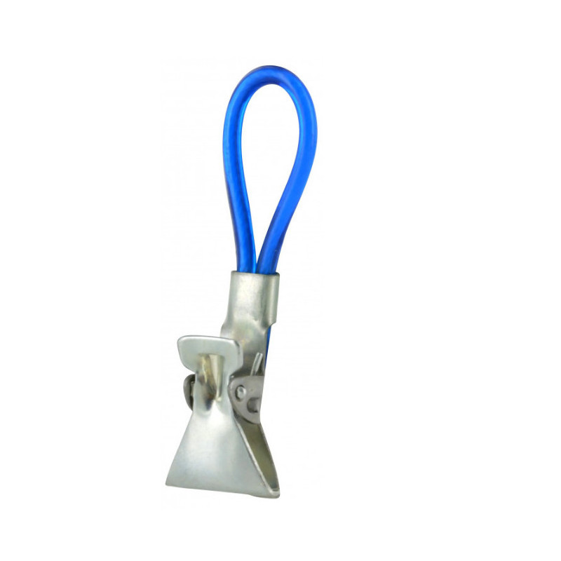 Fantasiehaakje met veterclip voor veelkleurige theedoeken, 3 stuks.