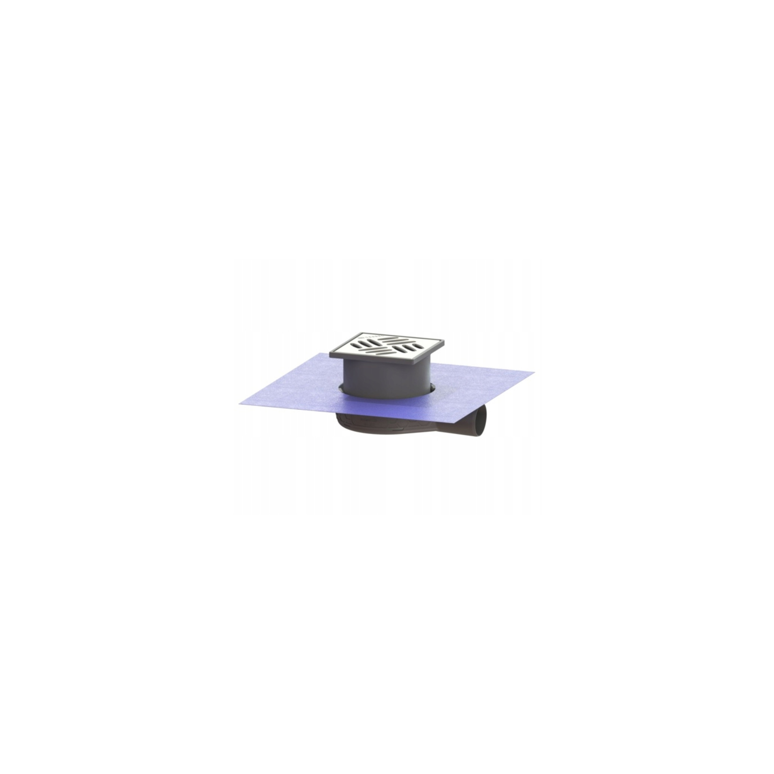 Floor drain for ready-to-tile shower tray