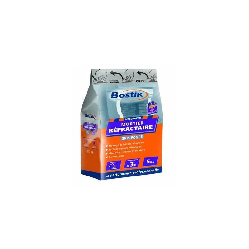 copy of Refractory mortar: 5 kg bag