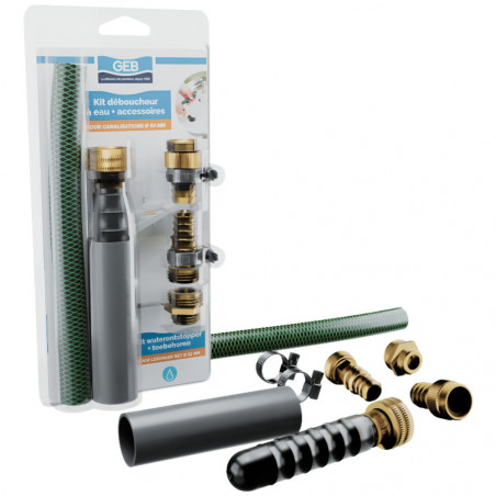 GEB 32mm Wasserspülungsset, mit Zubehör