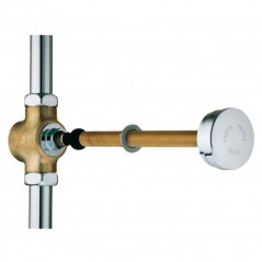 TC brass flash flush valve