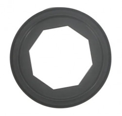 Lip seal between bowl and cistern for NICOLL/SAS toilet valve.