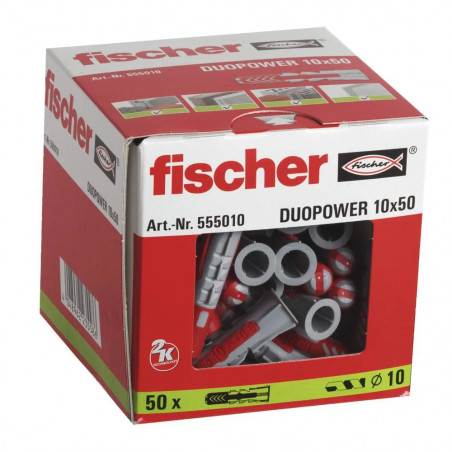copia di Tasselli DUOPOWER 10x50, 50 pezzi