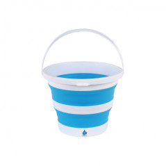 EASYBUCKET Secchio pieghevole da 15L con coperchio.