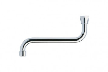 15x21, 30cm pouring spout under tap.