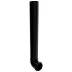 Angled flush pipe for Geberit concealed cisterns for wall-hung WCs