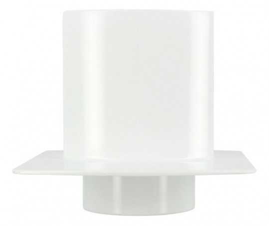 Ovation foot drop TD95 white downpipe 90x56