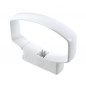 Down pipe clamp ovation 28 "TD95" 90x56 mm, white