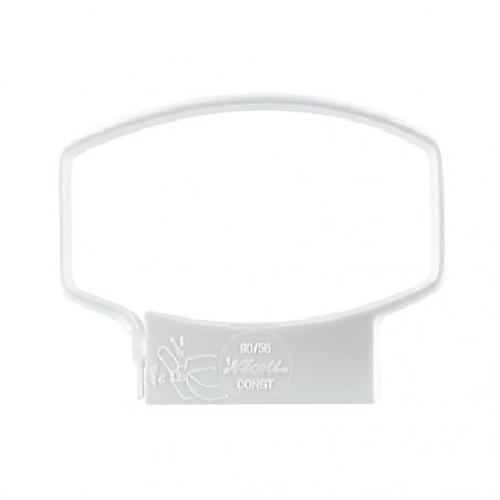 Collier descente ovation "TD95" Blanc