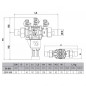 WATTS BA-BM DN25 1" (26x34) antiriflusso idraulico
