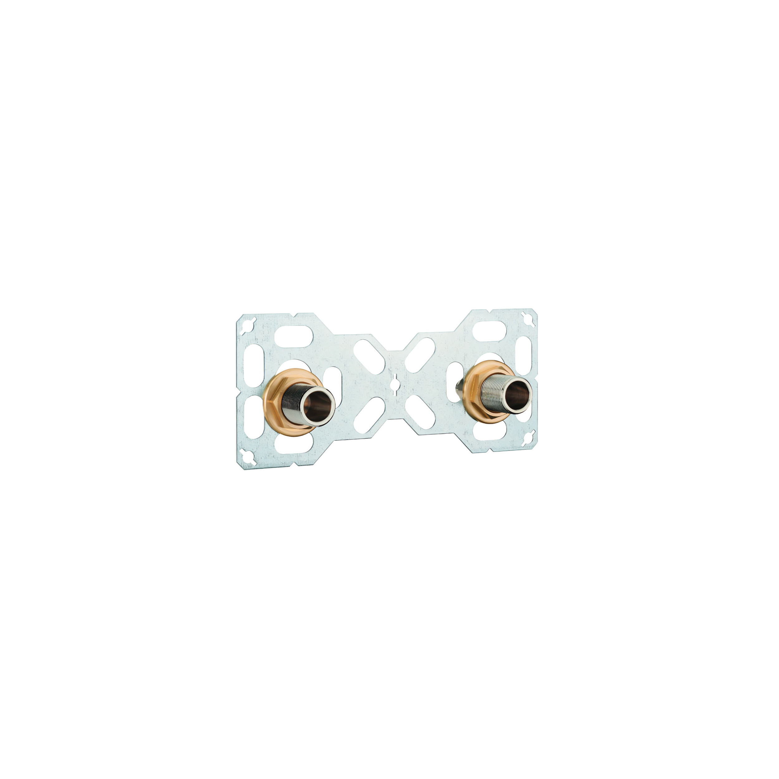 Shower plate with straight PER Ø 12 sliding connection, 150 mm