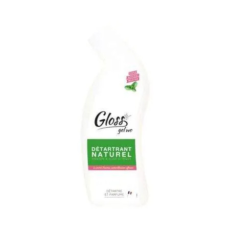 Gel desincrustante natural para inodoros Gloss Ecovert 750 ml.