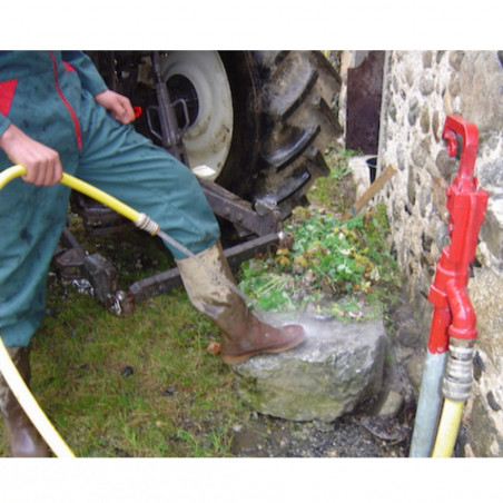 MERRILL C1000 rubinetto da esterno congelabile, 20x27, 60cm interrato